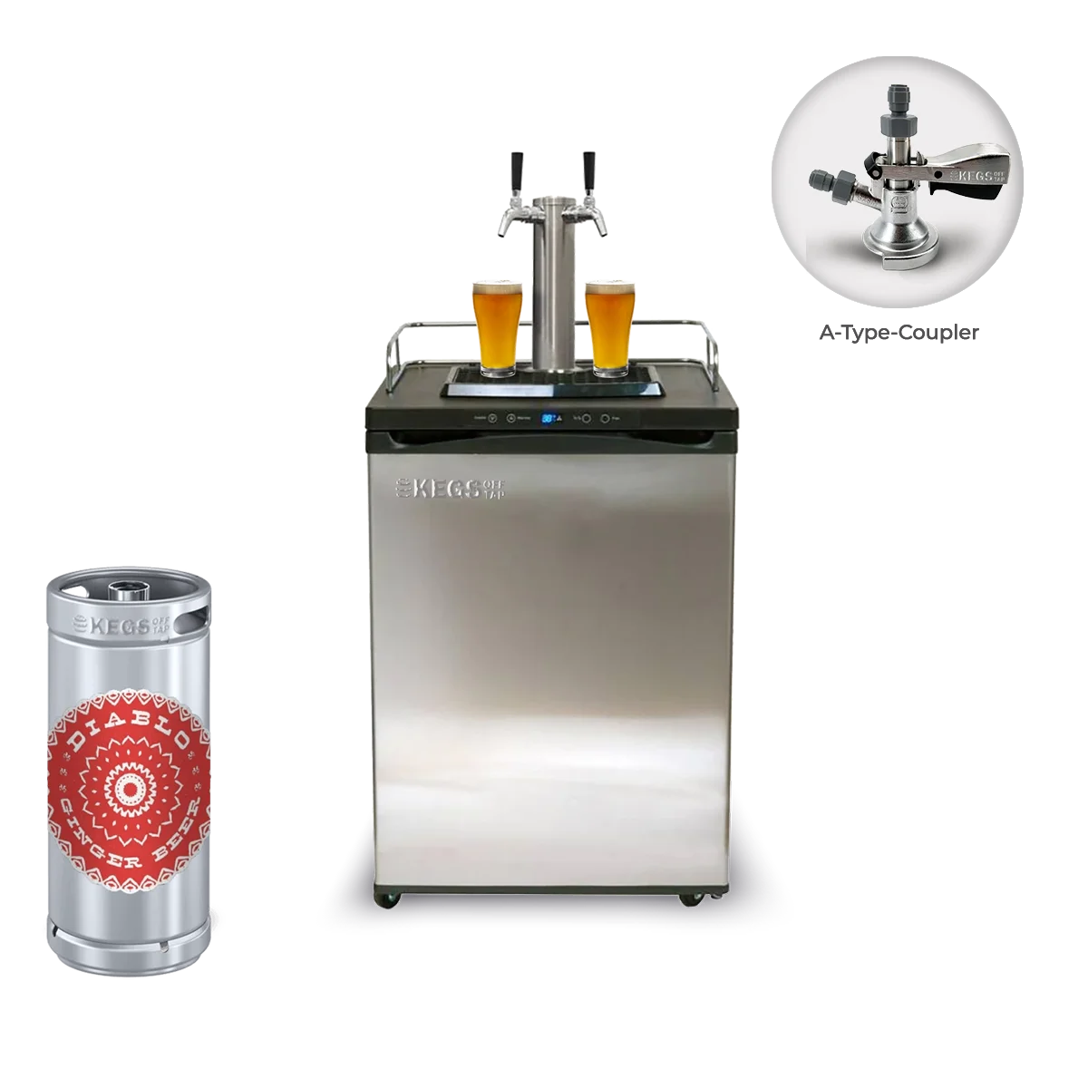 Off Tap Home Bar – Dual Tap Bundle image