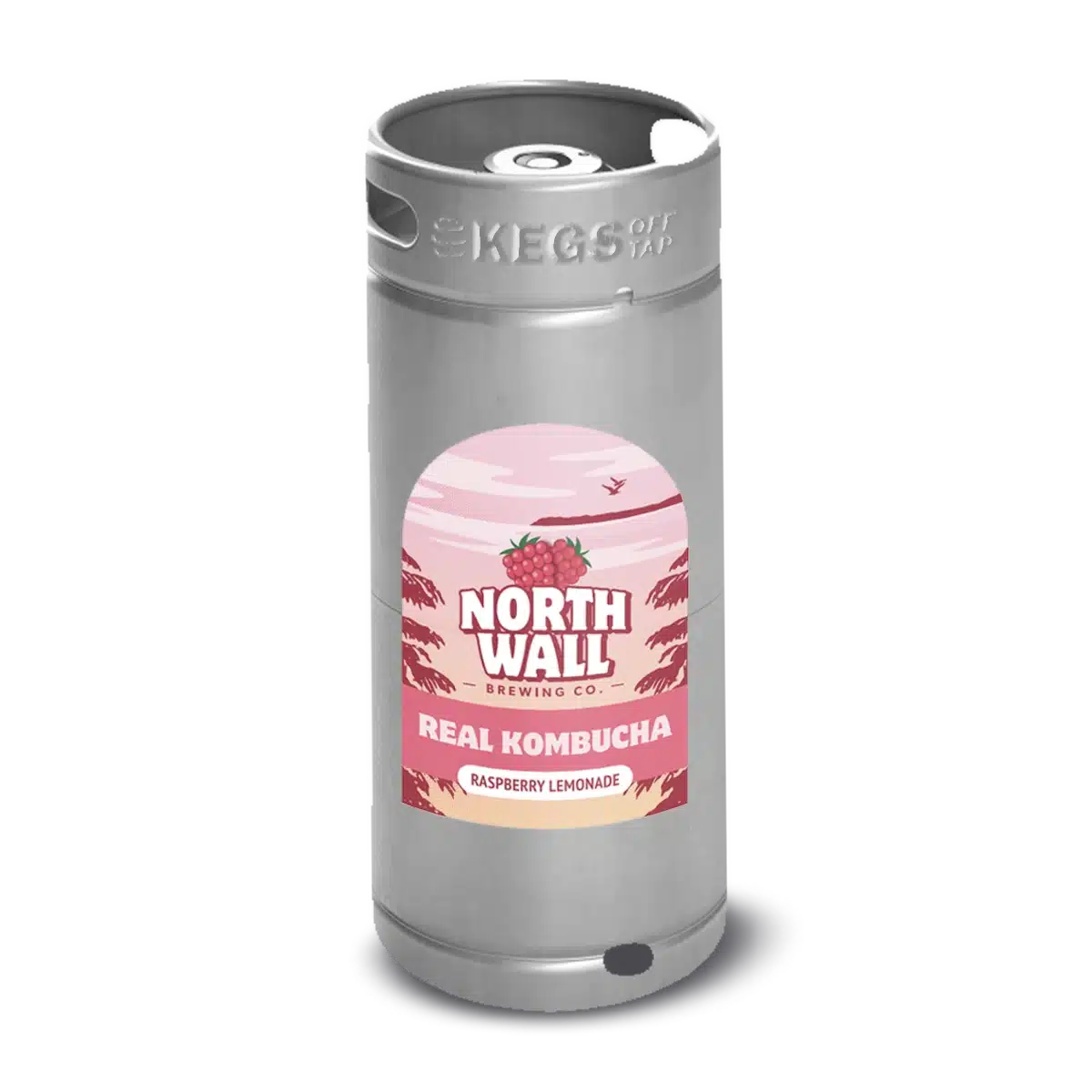 North Wall Raspberry Lemonade Kombucha image 0