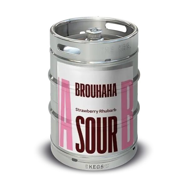 Brouhaha Strawberry Rhubarb Sour - 49.5L image