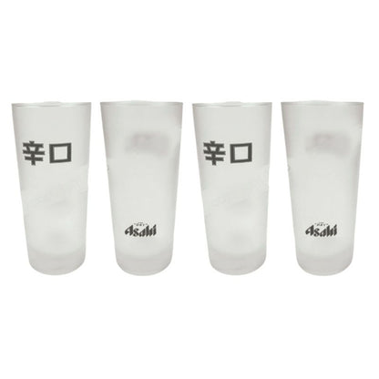 Asahi Super Dry Beer Glasses 300ml - 4 image