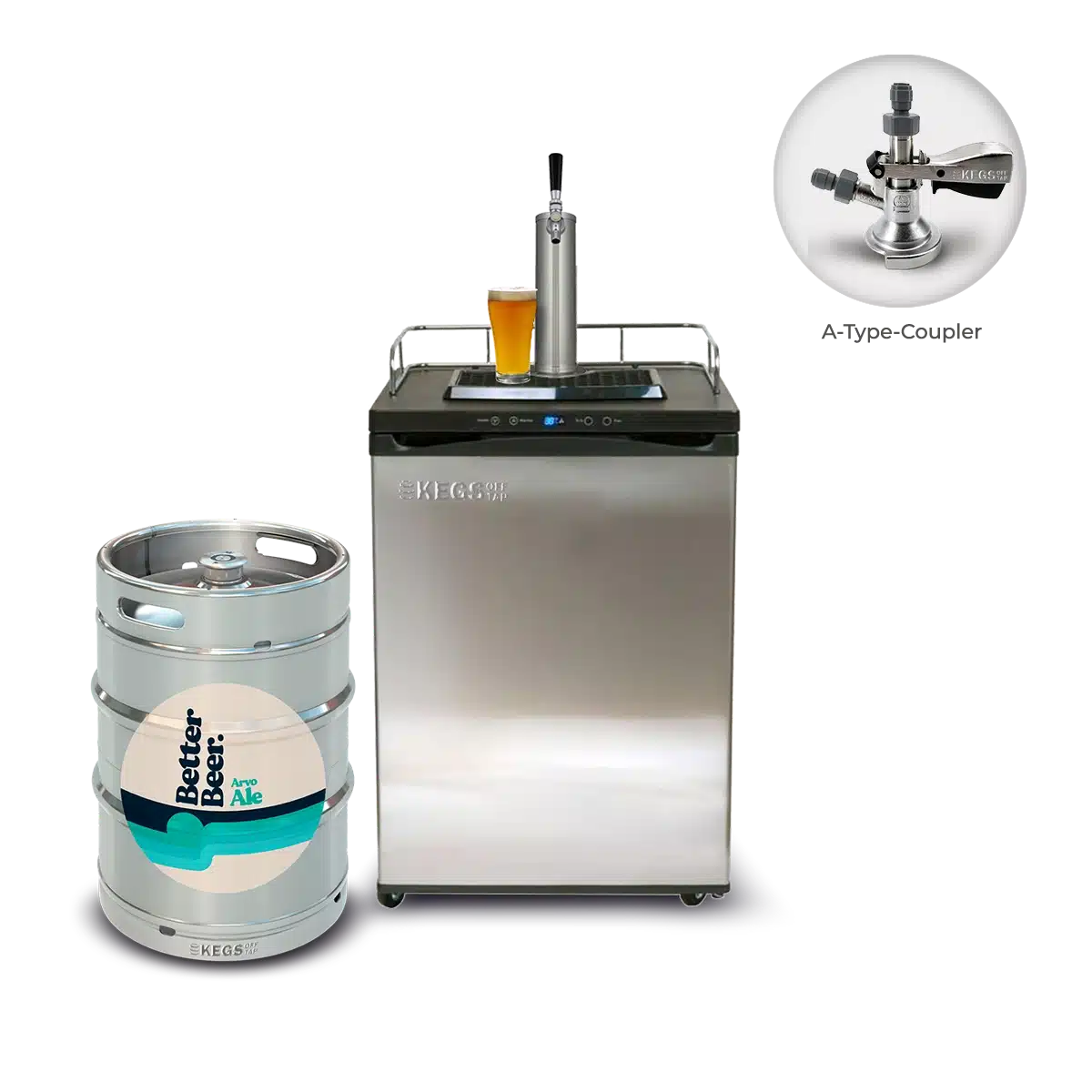 Off Tap Home Bar – Better Beer Bundle - Single Tap Bundle - Arvo Ale image