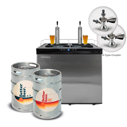 Off Tap Home Bar – Better Beer Bundle - Deluxe Bundle - Zero Carb & Ginger Beer image