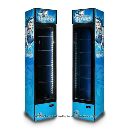 Rugby Upright Bar Fridge - Sharks image