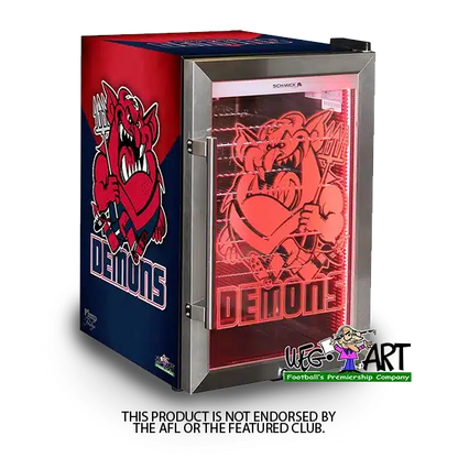 Footy Bar Fridge - Demons image