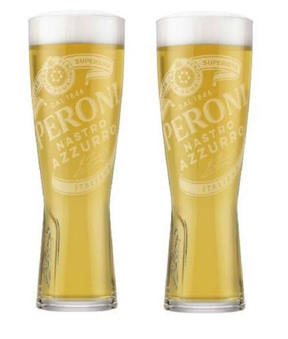 Peroni Nastro Azzurro Beer Glasses 500ml image 1
