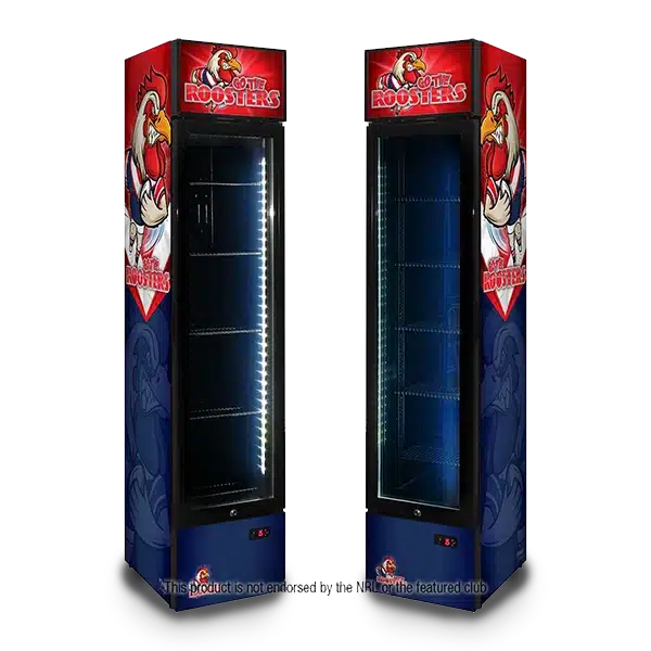 Rugby Upright Bar Fridge - Roosters image