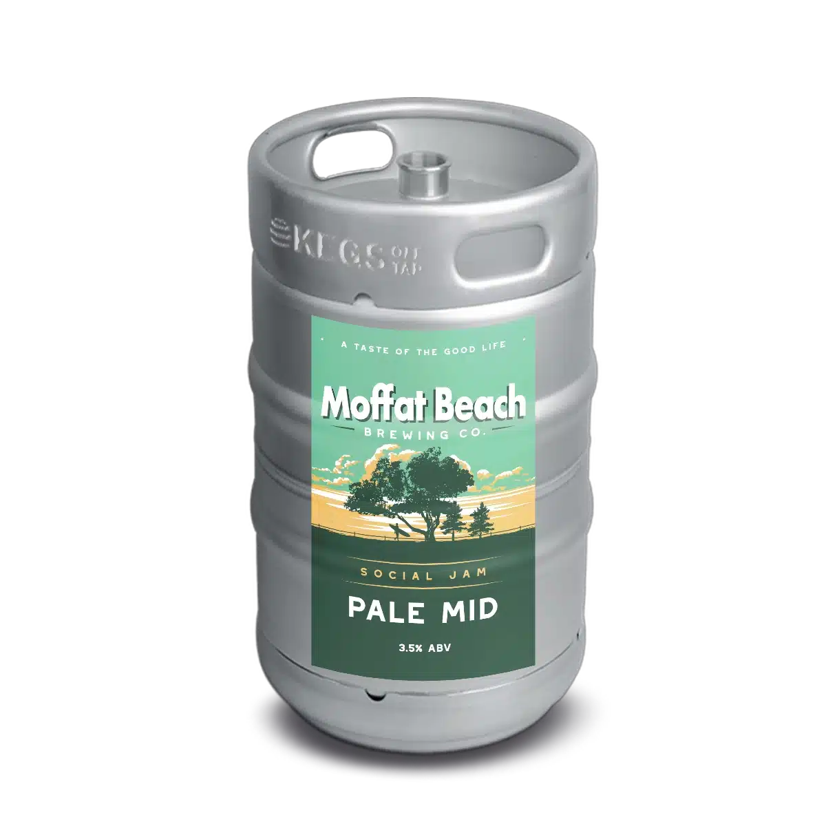 Moffat Beach Social Jam Pale Mid