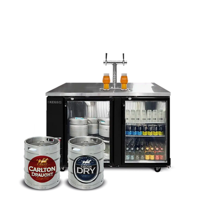 Off Tap Grand Deluxe – Double Bundle - Carlton Draught & Carlton Dry image