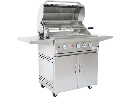 Grand Fire 32″ Silverline BBQ - Cart image