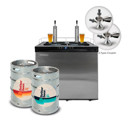 Off Tap Home Bar – Better Beer Bundle - Deluxe Bundle Ginger Beer & Arvo Ale image