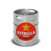 Estrella Damm Lager Keg
