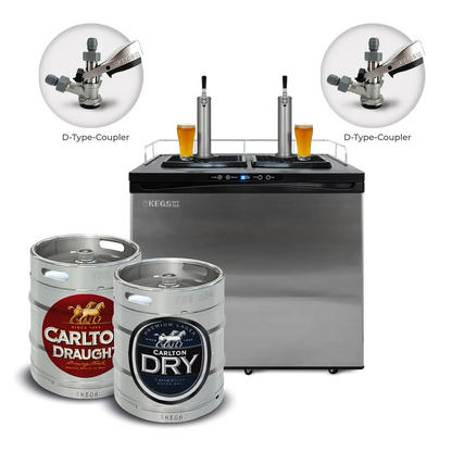 Off Tap Home Bar – Deluxe Bundle - Carlton Draught & Carlton Dry image