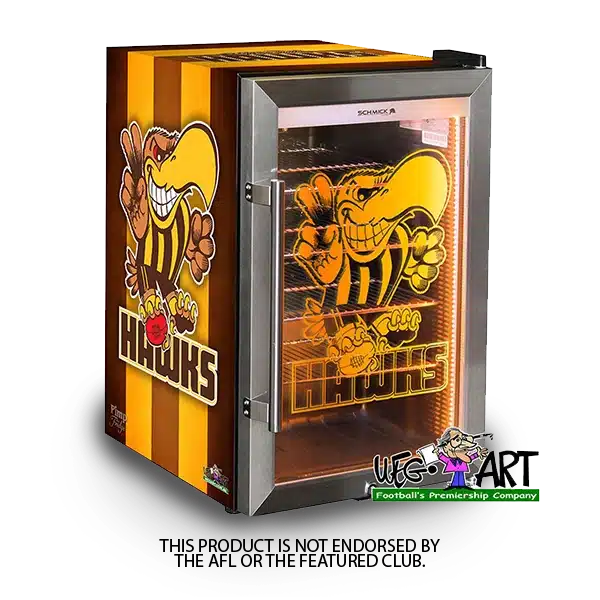Footy Bar Fridge - Hawks image