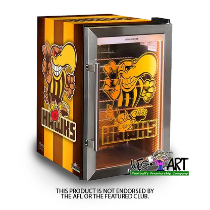 Footy Bar Fridge - Hawks image