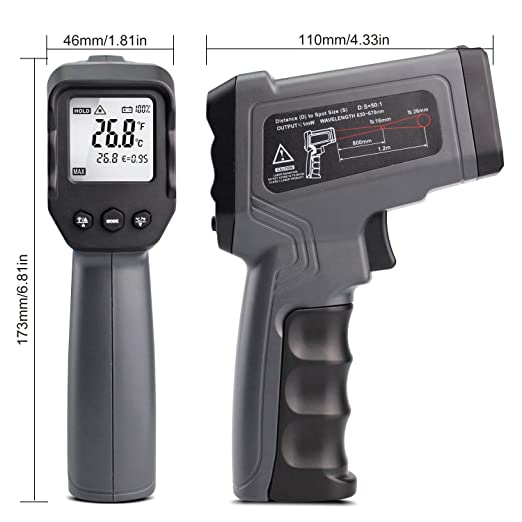 Kaemeasu Digital Infrared Thermometer KM-IT550 image 4