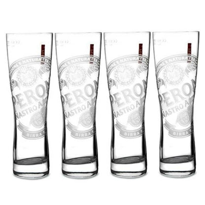 Peroni Nastro Azzurro Beer Glasses 500ml - 4 image