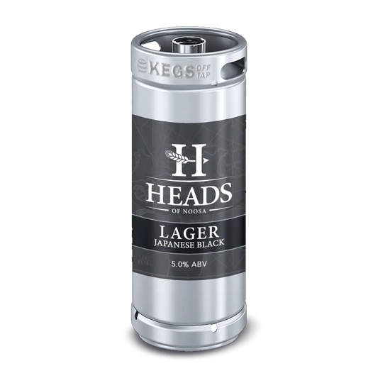 Heads of Noosa Japanese Black Lager Keg - 20L image