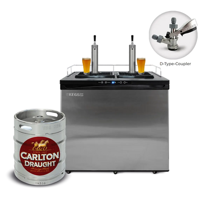 Off Tap Home Bar – Deluxe Bundle - Carlton Draught image