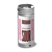 Brouhaha Strawberry Rhubarb Sour
