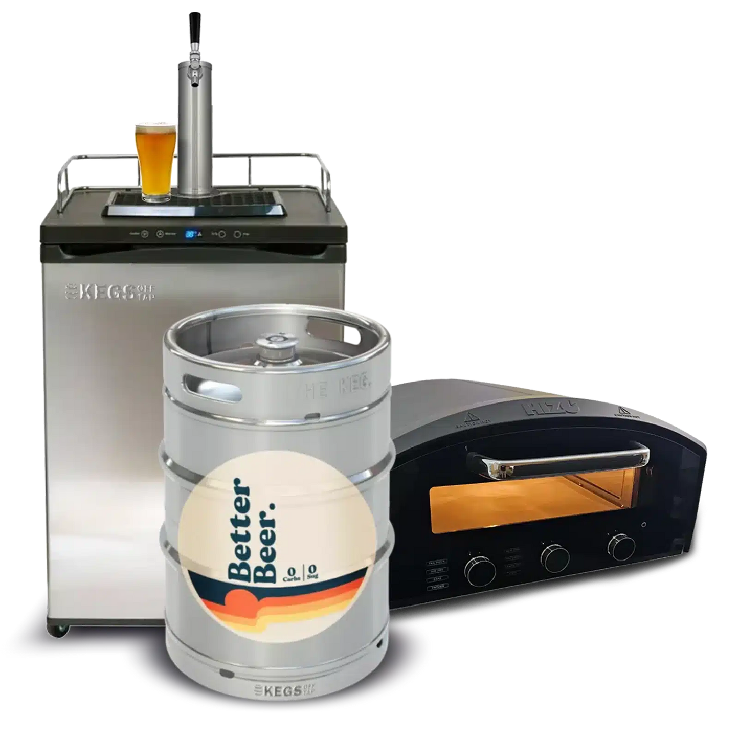 Off Tap Kegerator & Pizza Oven Bundle - Torquay Better Beer image