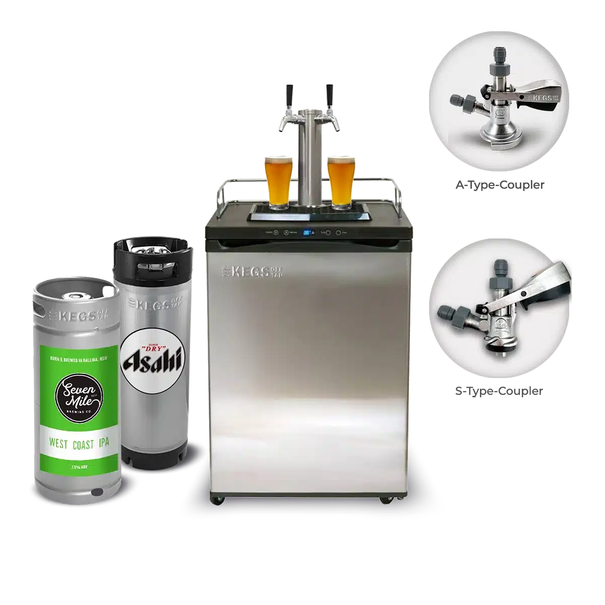 Off Tap Home Bar – Dual Tap Bundle image