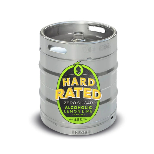 Hard Rated Zero Sugar Lemon Lime Keg