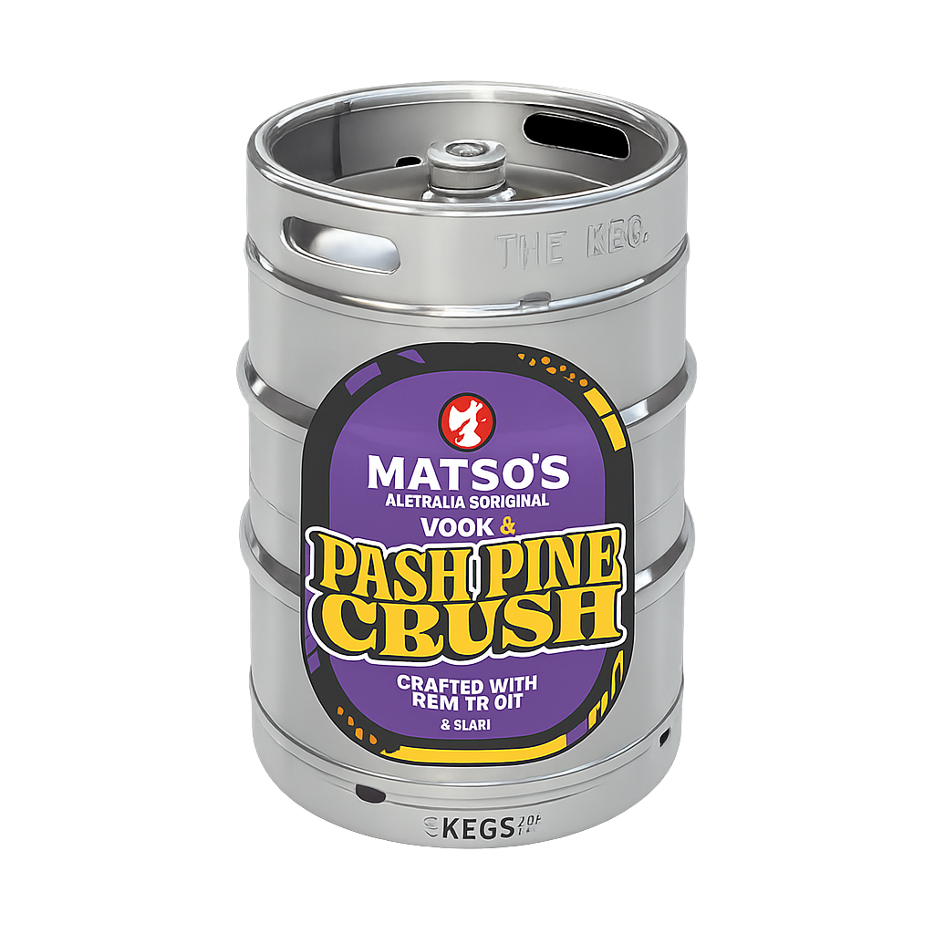 Matso's Vodka Pash Pine Keg