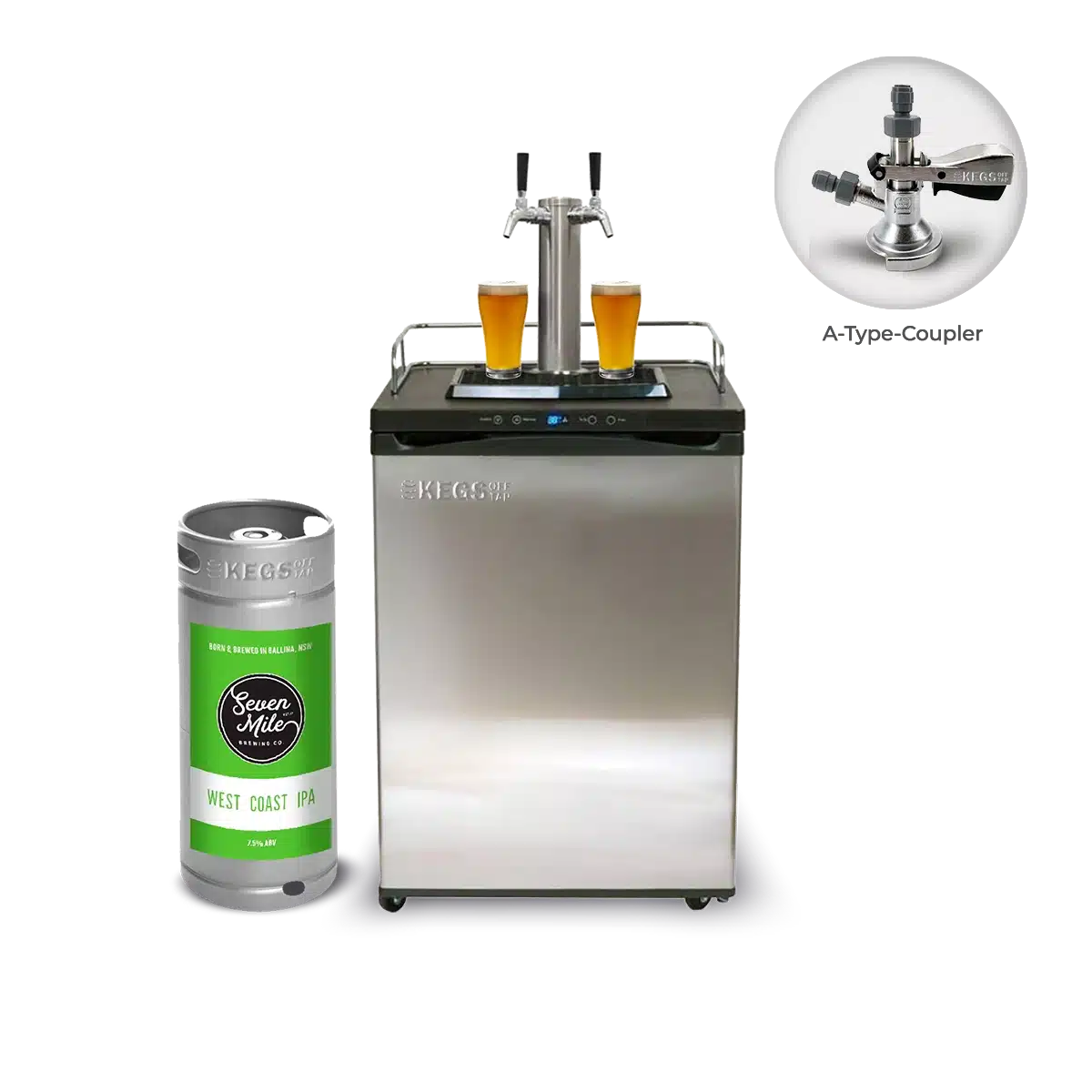 Off Tap Home Bar – Dual Tap Bundle image