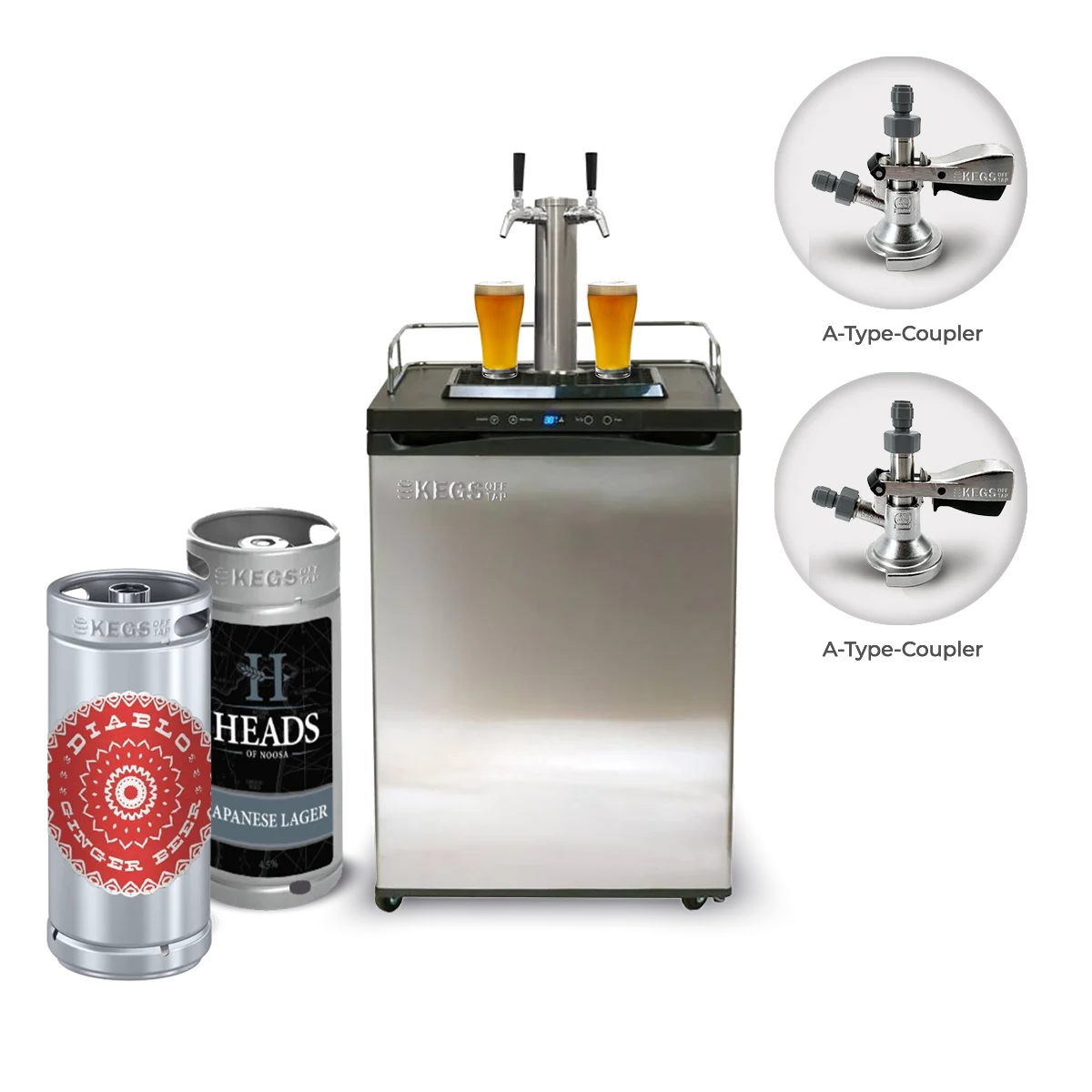 Off Tap Home Bar – Dual Tap Bundle image