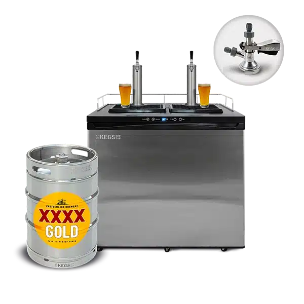 Off Tap Home Bar – Deluxe Bundle - XXXX Gold image
