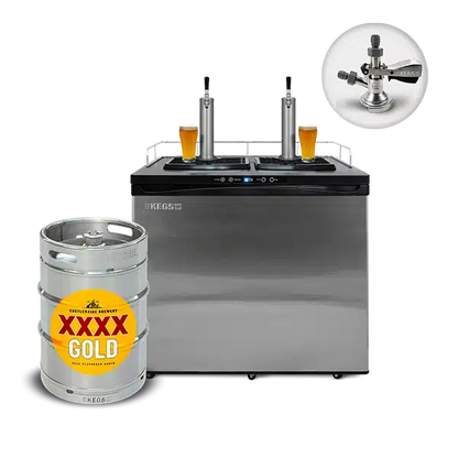 Off Tap Home Bar – Deluxe Bundle - XXXX Gold image