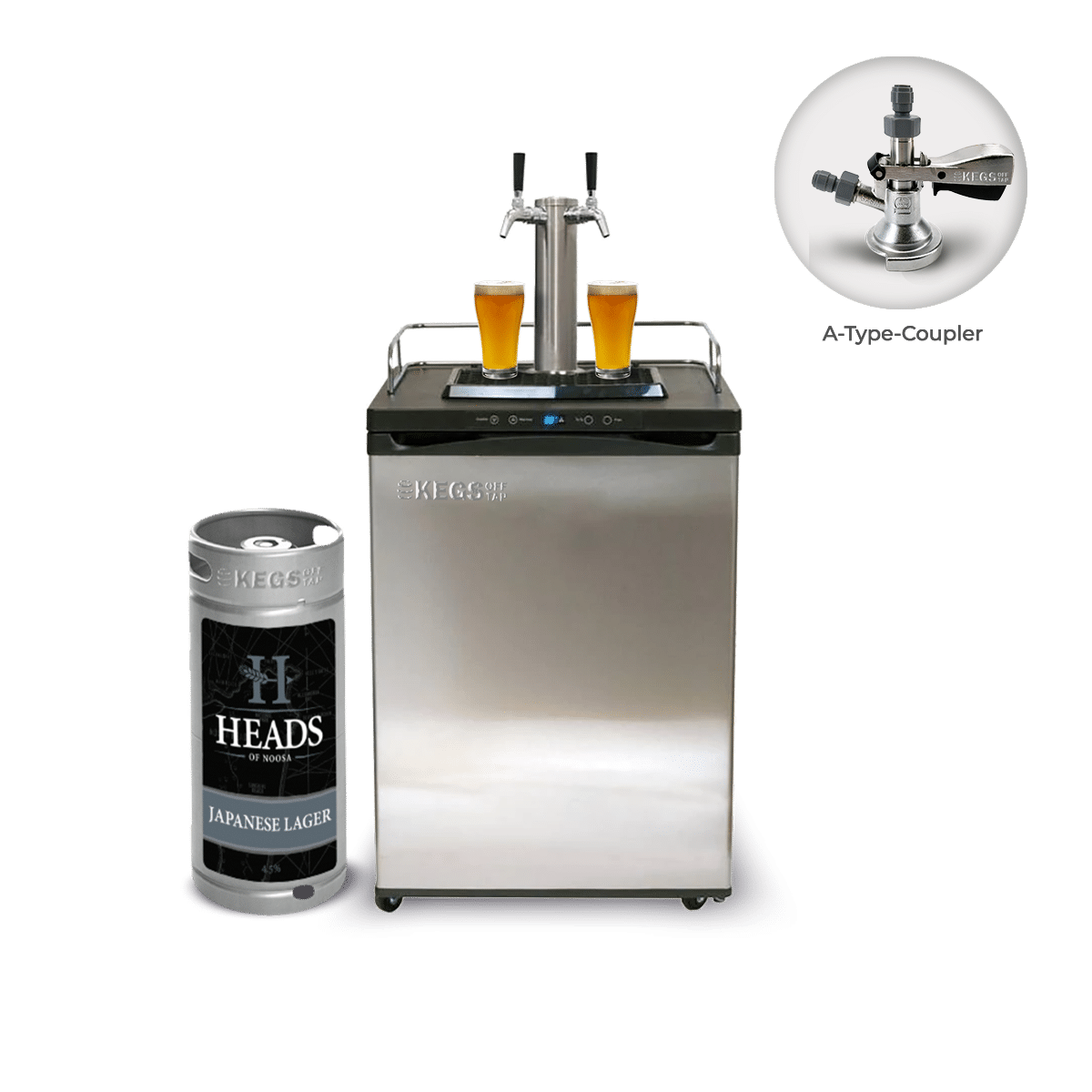 Off Tap Home Bar – Dual Tap Bundle image