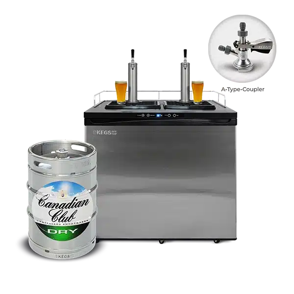 Off Tap Home Bar – Deluxe Bundle - Canadian Club & Dry image