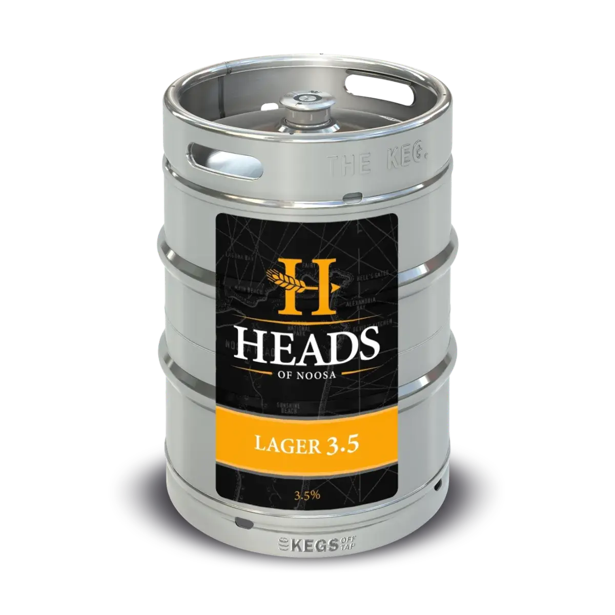 Heads of Noosa 3.5 Lager Keg - 50L image