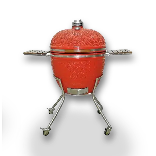 Kamado Grill on Simple Cart 29″ Red image 0