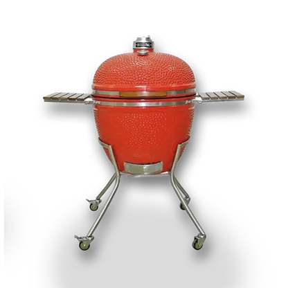 Kamado Grill on Simple Cart 29″ Red image 0