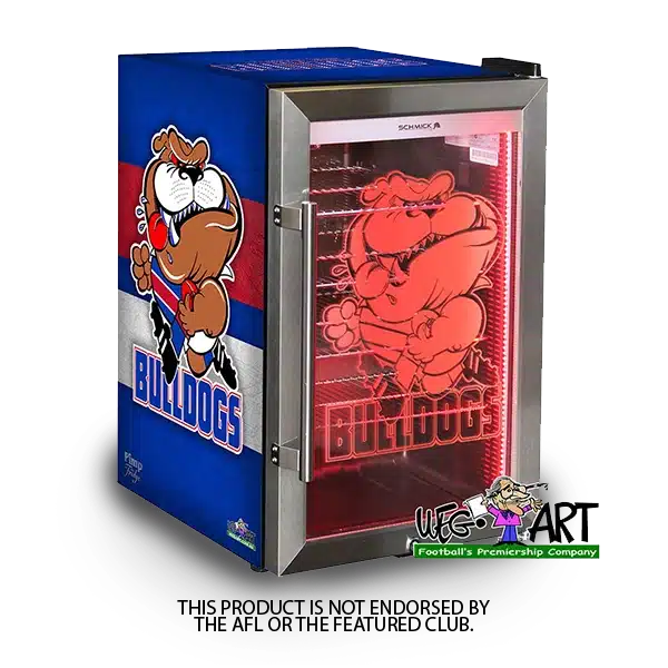 Footy Bar Fridge - Bulldogs image