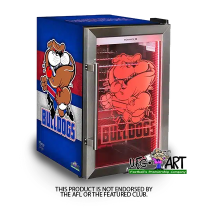 Footy Bar Fridge - Bulldogs image