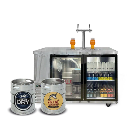 Off Tap Super Deluxe – Double Bundle - Carlton Dry + Great Northern Super Crisp image