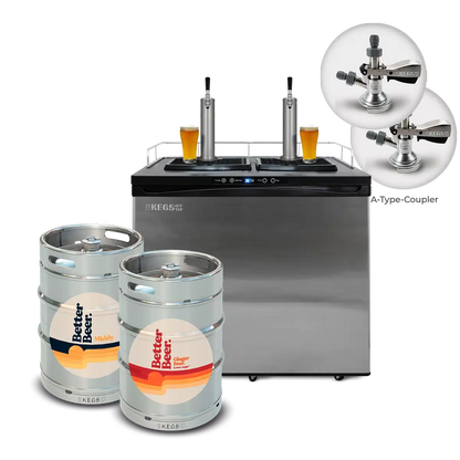 Off Tap Home Bar – Better Beer Bundle - Deluxe Bundle Middy & Ginger Beer image