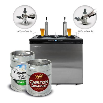 Off Tap Home Bar – Deluxe Bundle - Canadian Club & Dry & Carlton Draught image