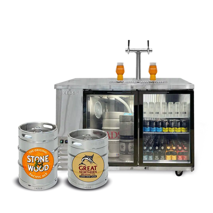 Off Tap Super Deluxe – Double Bundle - Great Northern Super Crisp + Stone & Wood Pacific Ale image