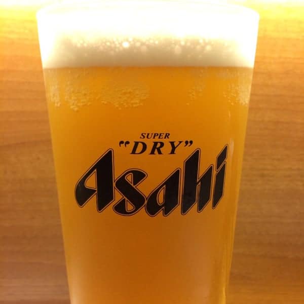 Asahi Super Dry Beer Glasses 300ml image 2