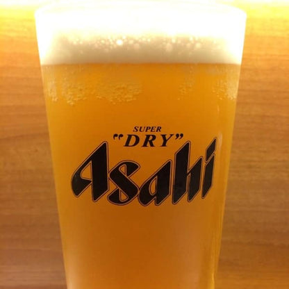 Asahi Super Dry Beer Glasses 300ml image 2