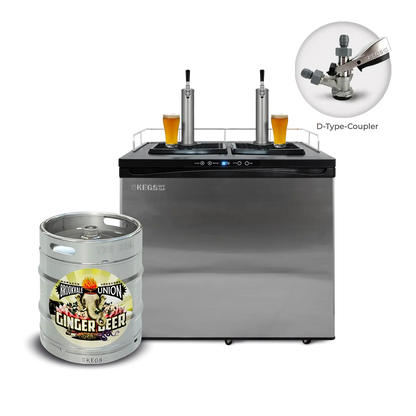 Off Tap Home Bar – Deluxe Bundle - Brookvale Union Ginger image