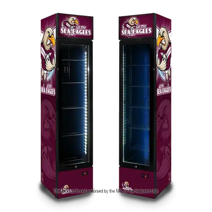 Rugby Upright Bar Fridge - Sea Eagles image