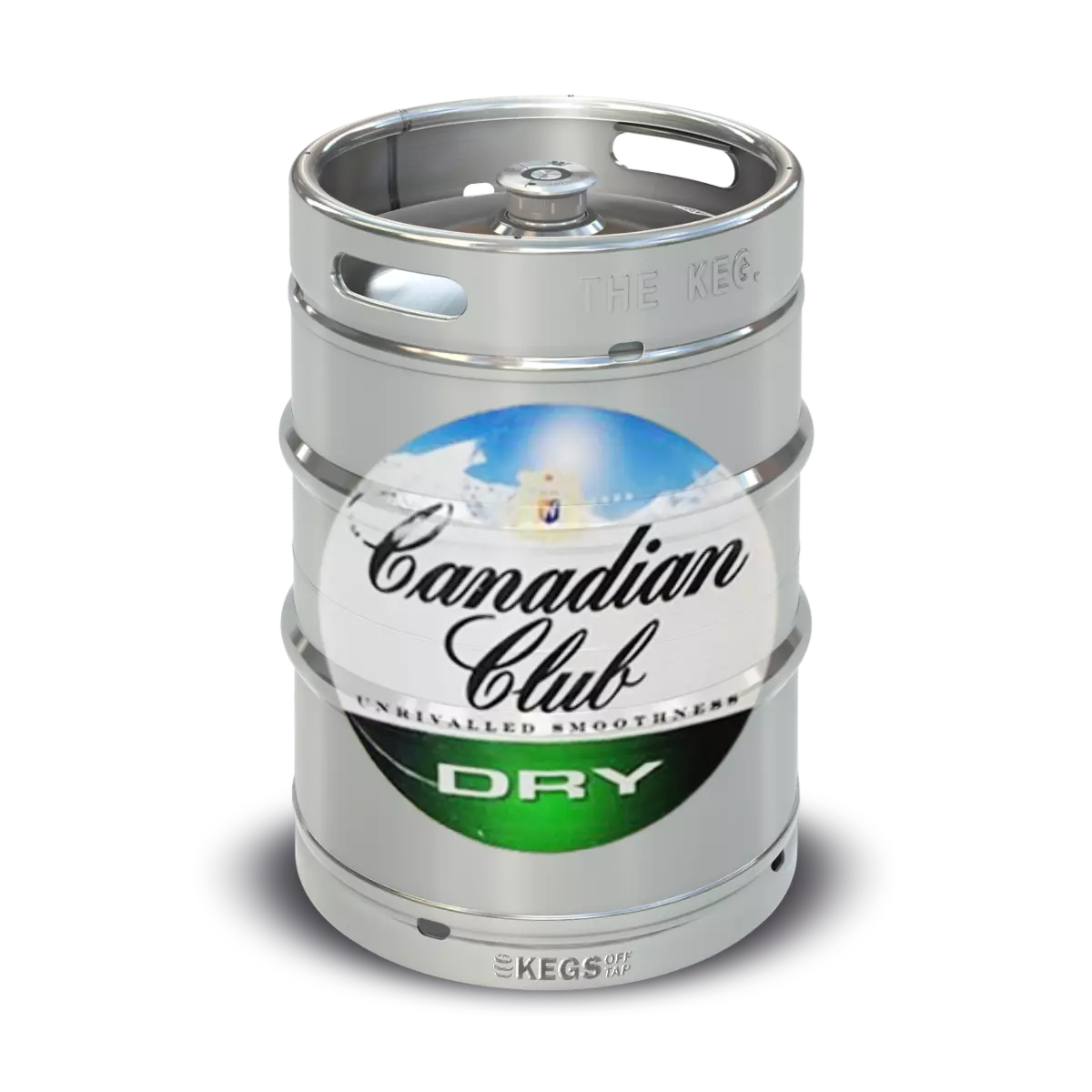 Canadian Club & Dry Keg