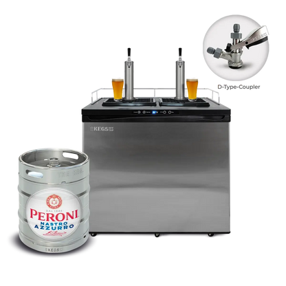 Off Tap Home Bar – Deluxe Bundle - Peroni Nastro Azzurro image