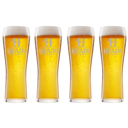 Heads of Noosa Beer Glasses 425ml - 4 image