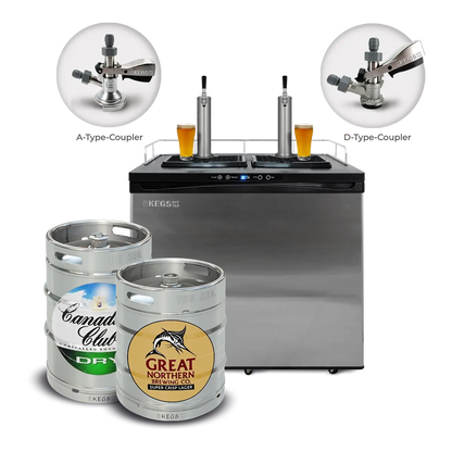 Off Tap Home Bar – Deluxe Bundle - Canadian Club & Dry & Great Northern Super Crisp image